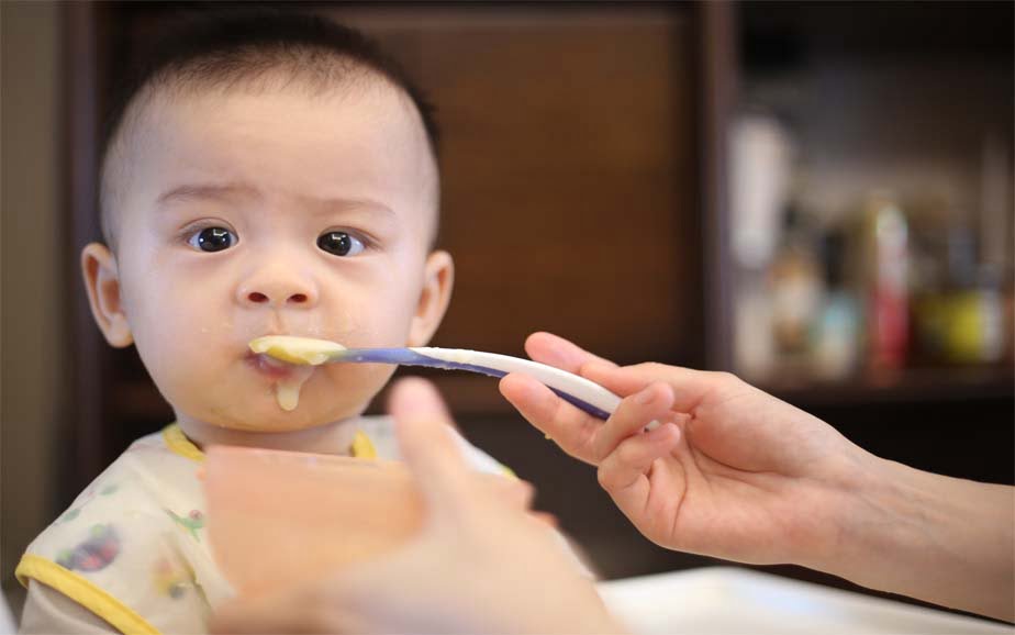 Wholesome food for baby